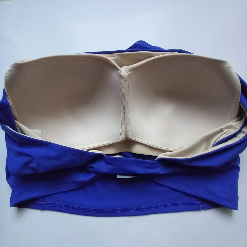 Alaskan Hardgear AKHG Duluth Lost Lake Long Line Swim Bra Top Size 14 Blue Beach - Picture 7 of 12